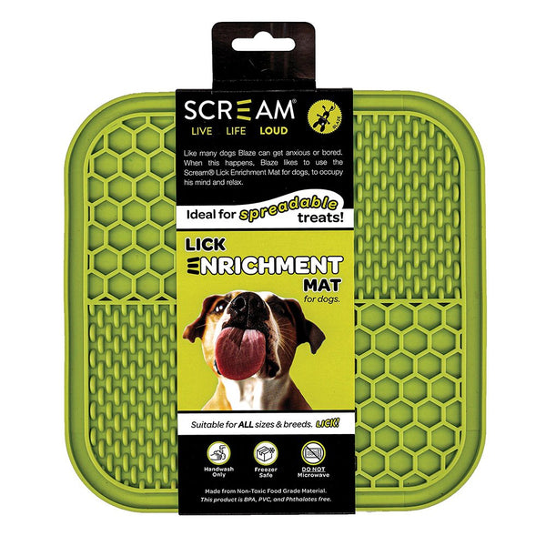 Lick Enrichment Mat - Scream