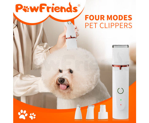 Pawfriends Pet Shaver Four-in-one Electric Hair Clipper
