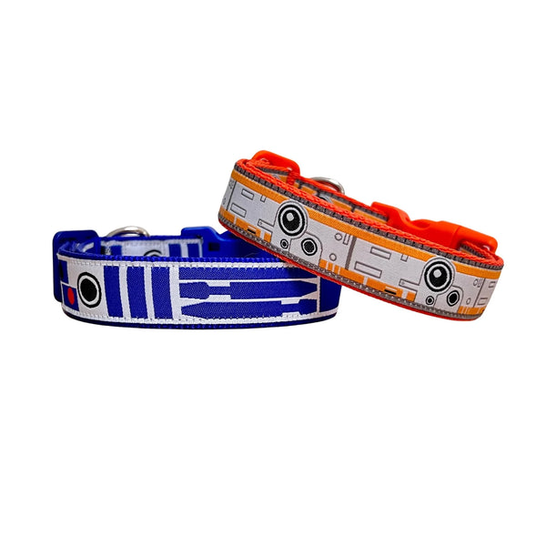 Droid Inspired Dog Collar / S - L - Hand Made by The Bark Side