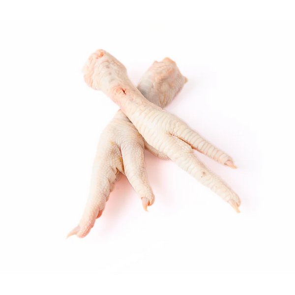 700G CHICKEN FEET - Berry Springs Pet Meat
