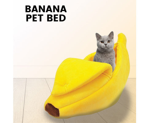 Floofi Banana Pet Bed