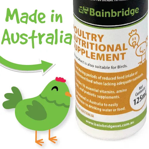 POULTRY NUTRITIONAL SUPPLEMENT-125ML-BAINBRIDGE