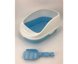 YES4PETS Portable Cat Toilet Litter Box Tray with Scoop