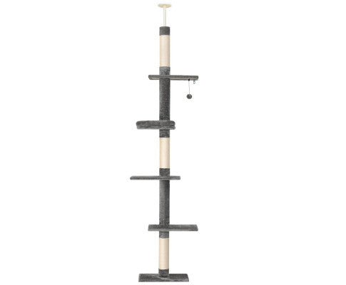 i.Pet Cat Tree Tower Scratching Post Floor to Ceiling 290cm