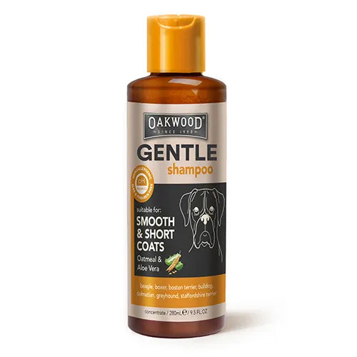 OAKWOOD PET SHAMPOO - GENTLE OATMEAL & ALOE VERA 280ML - BAINBRIDGE