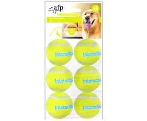 6 Pack Replacement Balls For Paws Ball launcher