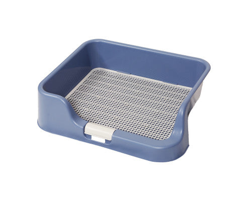 PS KOREA Dog Potty Tray Training Toilet with Raised Walls