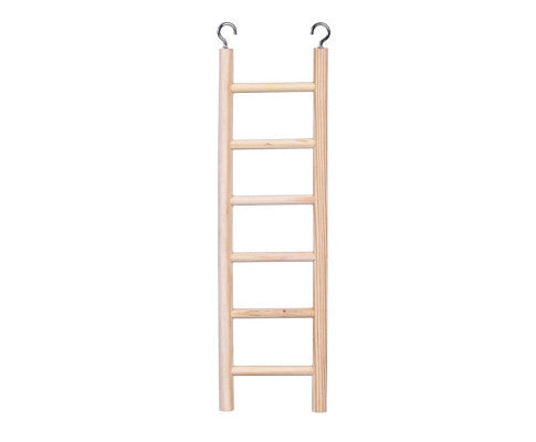 YES4PETS 4 x Small Wooden Ladder for Bird, Budgie, Canary, Hamster, Gerbil, Mouse or Rats