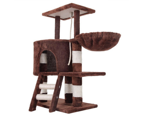 Floofi 104cm Plush Cat Condo Cat Tree