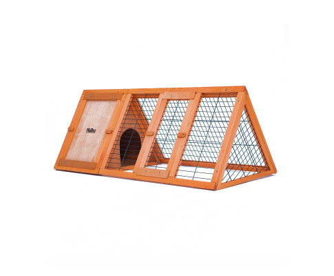 Paw Mat Rabbit Hutch/Chicken Coop -Triangle Cage Run