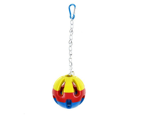 YES4PETS 6 x Large Hanging Ball for Parrot, Parakeet, Canary or Budgie