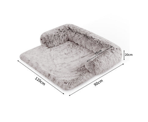 Pet Sofa Bed Dog Cover - Calming Sofa Protector Cushion/Plush Mat