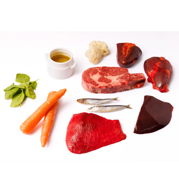 5kg GREEN - BEEF SARDINE VEG OFFAL OLIVE OIL - Berry Springs Pet Meat