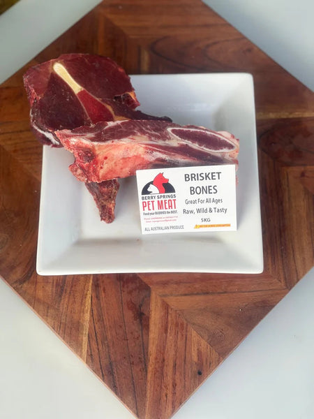 5KG BRISKET BONES - Berry Springs Pet Meat
