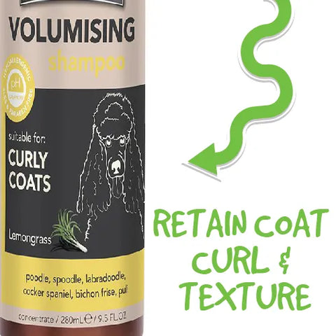 OAKWOOD PET VOLUMISING SHAMPOO FOR CURLY COATS - BAINBRIDGE