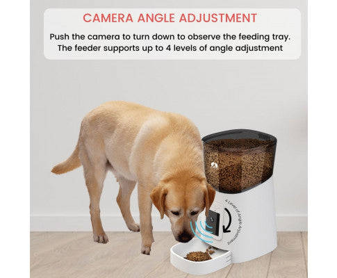 Floofi Smart Pet Feeder with Camera