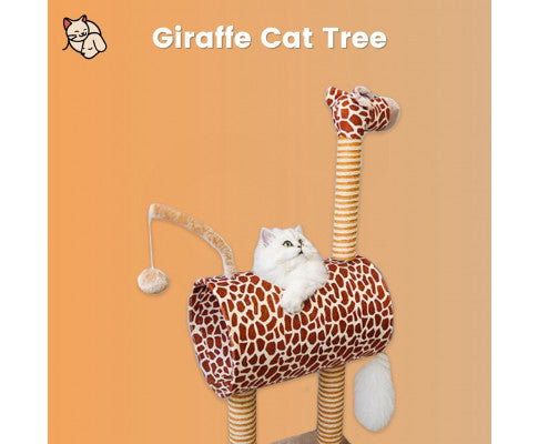 Floofi Cat Tree Giraffe