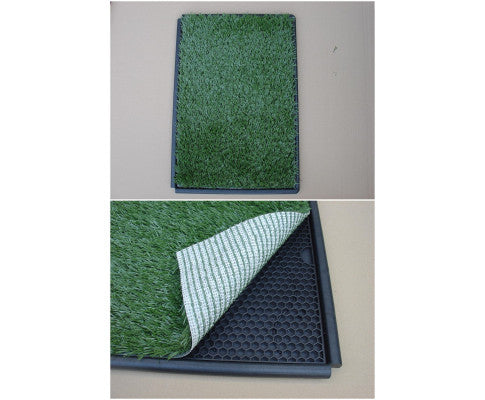 YES4PETS Indoor Dog/Puppy Toilet Grass Potty Training Mat