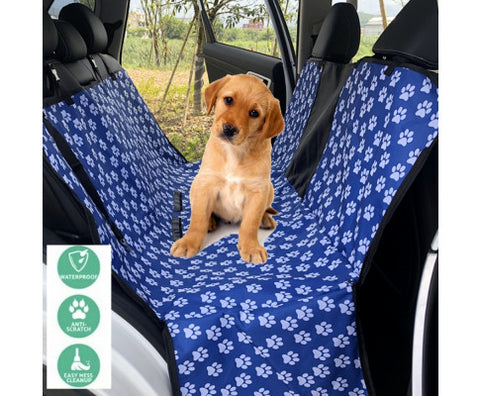 Pet Back Car Seat Cover Hammock Nonslip Dog Puppy Cat Waterproof Rear