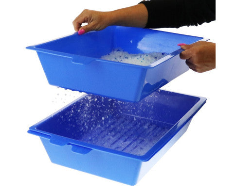 YES4PETS Lift and Sift Self Cleaning Kitty Litter Trays