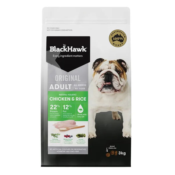 BLACK HAWK ADULT CHICKEN & RICE