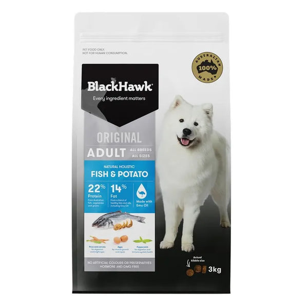 BLACK HAWK ADULT FISH & POTATO