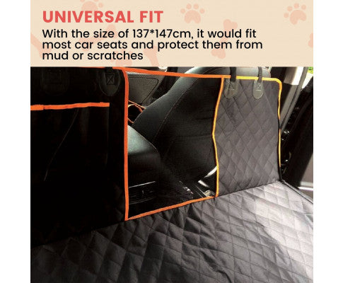 Floofi Pet Car Back Seat Cover - Waterproof
