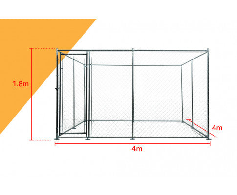 NEATAPET Dog Enclosure Pet Outdoor Cage Wire Playpen Kennel Fence with Cover Shade
