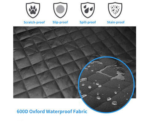 Pet Dog Car Back Seat Cover Waterproof Fabric Protector Mat