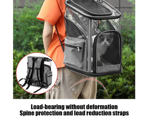 LIFEBEA Cat Pet Carrier Backpack