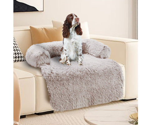 Pet Sofa Bed Dog Cover - Calming Sofa Protector Cushion/Plush Mat