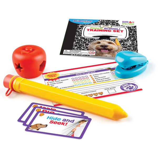 BRIGHTKINS POOCH SCHOOL INTERACTIVE TRAINING SET