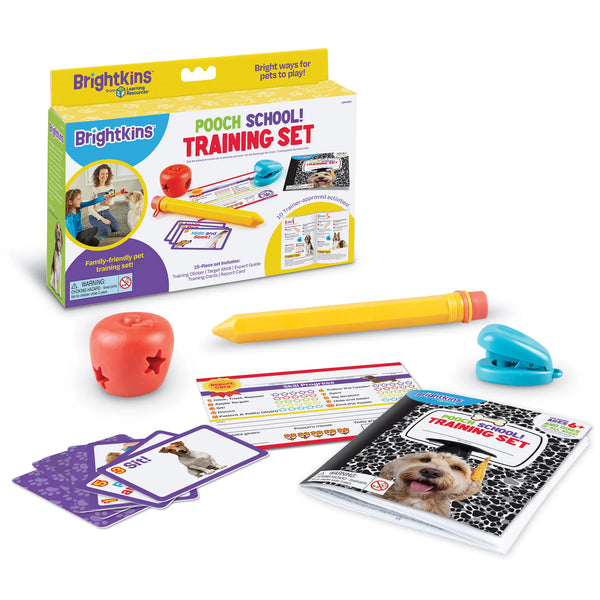 BRIGHTKINS POOCH SCHOOL INTERACTIVE TRAINING SET