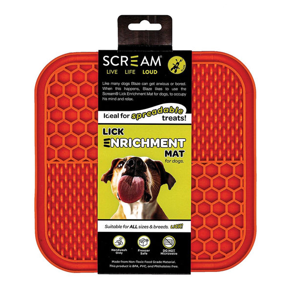 Lick Enrichment Mat - Scream