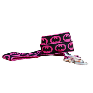 Batgirl Dog Lead / Dog Leash - Hand Made by The Bark Side