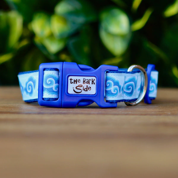 Cloud Dog Collar - Hand Made by The Bark Side