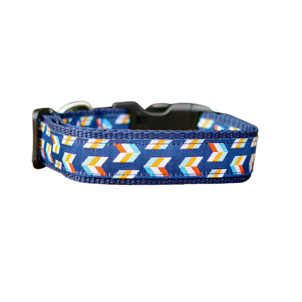 Herringbone Dog Collar - Hand Made by The Bark Side