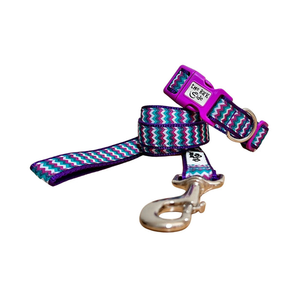 Chevron Dog Lead / Leash - Hand Made by The Bark Side