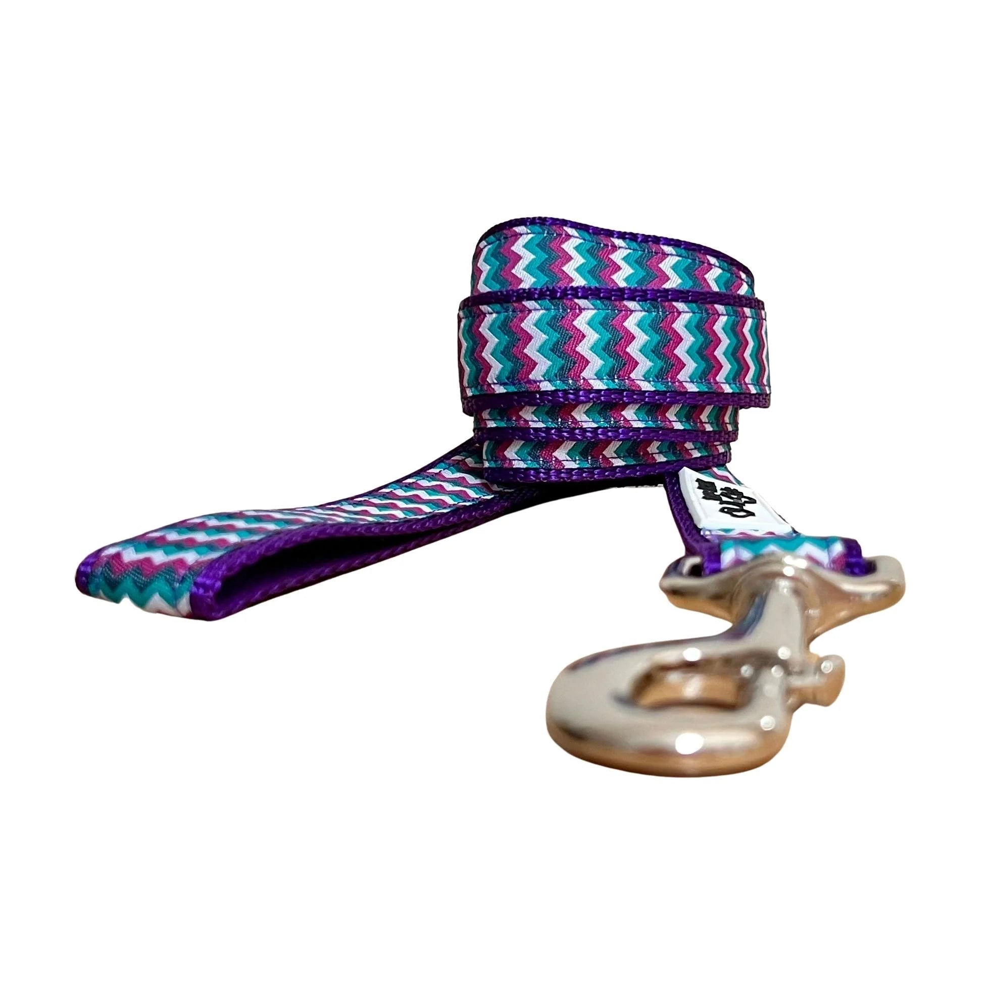 Chevron Dog Lead / Leash - Hand Made by The Bark Side
