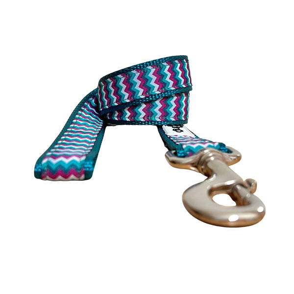 Chevron Dog Lead / Leash - Hand Made by The Bark Side