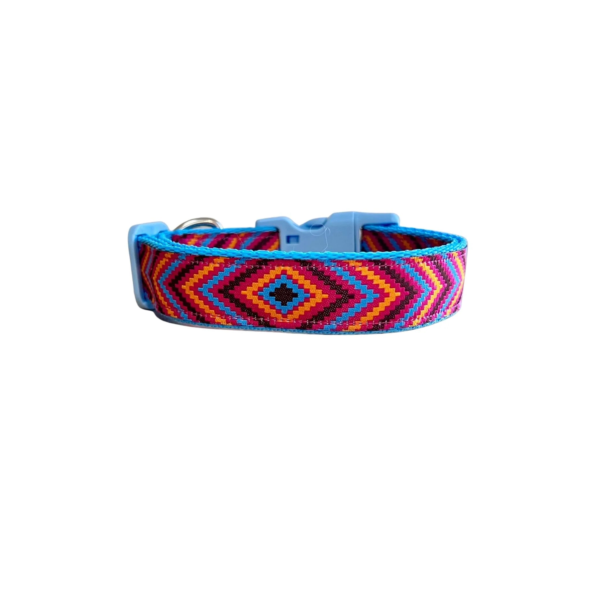 Geo Chevron Dog Collar - Hand Made by The Bark Side