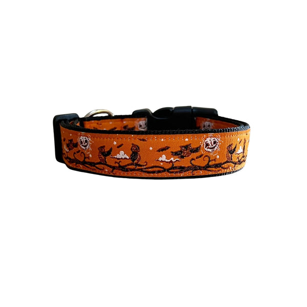 Halloween Dog Collar - Hand Made by The Bark Side