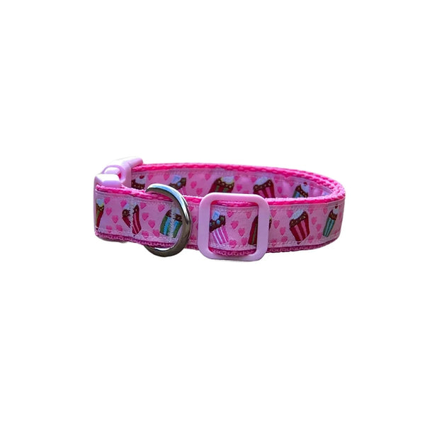 Cupcake Dog Collar - Hand Made by The Bark Side