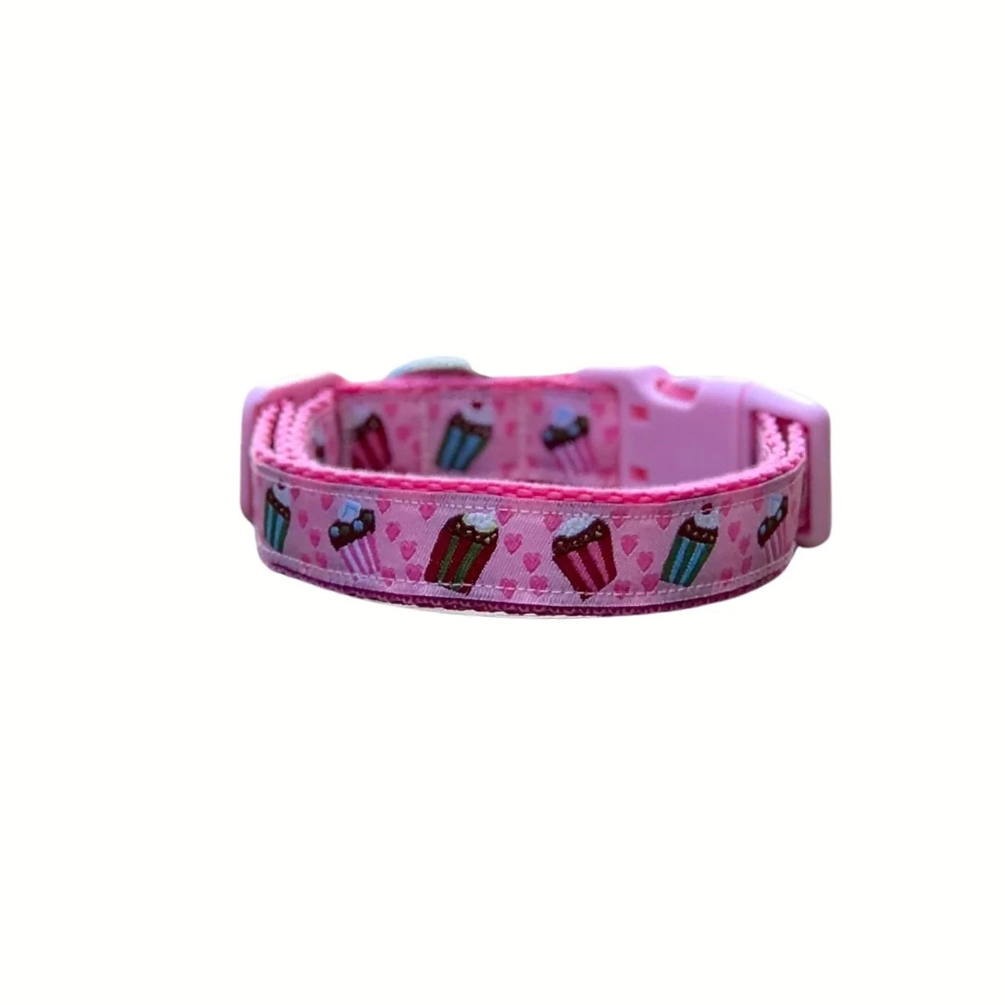 Cupcake Dog Collar - Hand Made by The Bark Side