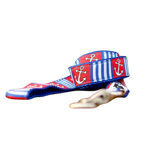 Nautical Dog Lead - Leash - Hand Made by The Bark Side