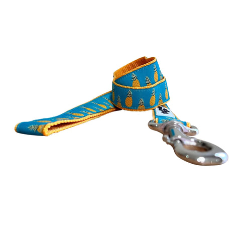 Pineapple Dog Lead - Hand Made by The Bark Side