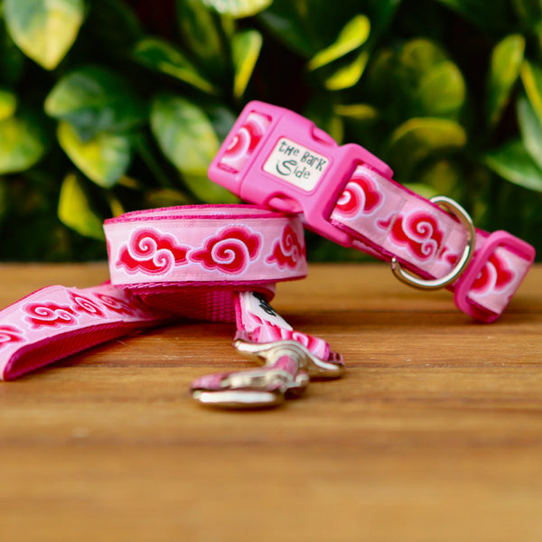 Cloud Dog Collar - Hand Made by The Bark Side