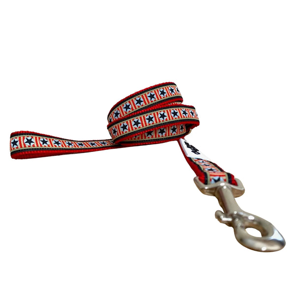 Stars Dog Lead / Leash - Hand Made by The Bark Side