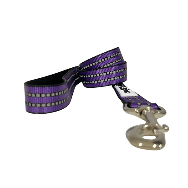 Reflective Dog Lead / Leash - Hand Made by The Bark Side
