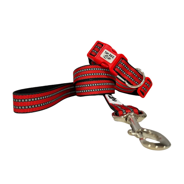 Reflective Dog Lead / Leash - Hand Made by The Bark Side